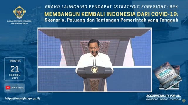 Acara Grand Launching Pendapat (Strategic Foresight) BPK Dihadiri Wagub Kalteng 1 Acara