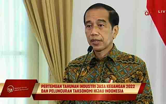 02 Presiden RI Joko Widodo saat menyampaikan arahannya