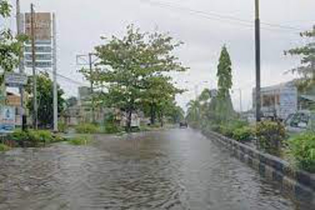 Kondisi Kotim yang banjir