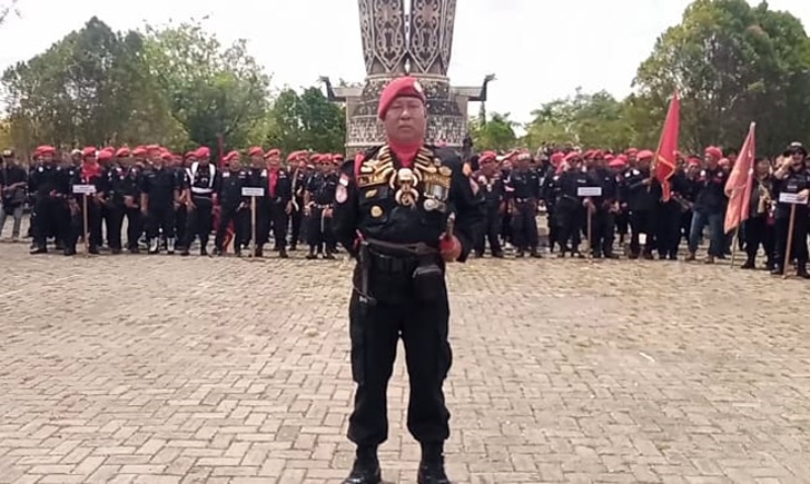 Ribuan Pasukan Batamad Peringati Tragedi 2001 Dayak Madura 2 IMG 20230221 WA0033